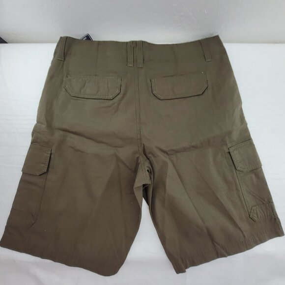 NEW Architect Shorts Mens 38 Brown Cargo Pockets Long 100% Cotton Ripstop NWT - Picture 9 of 13